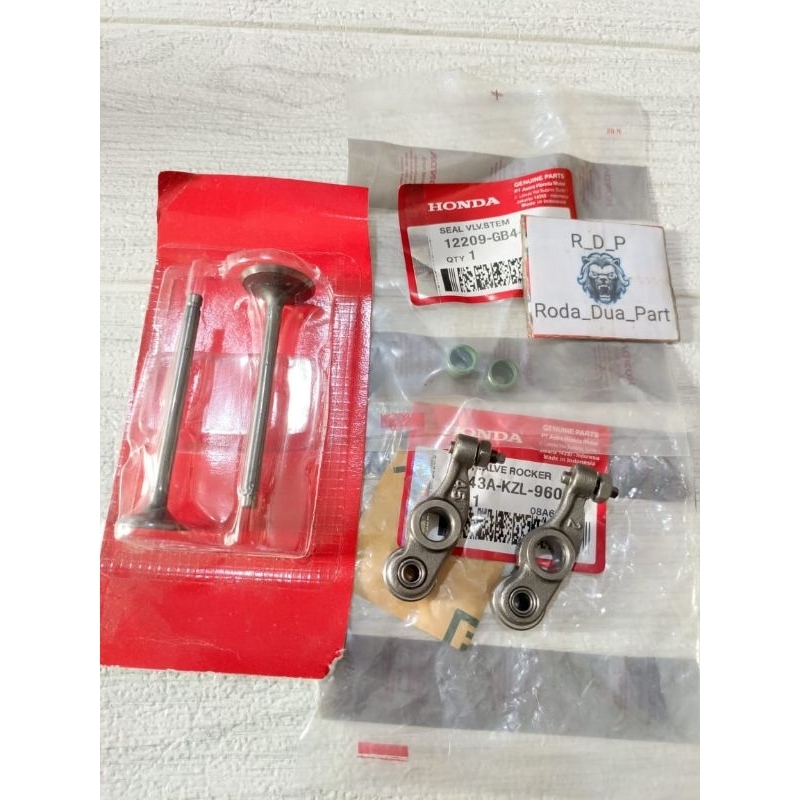 platuk klep set payung klep seal klep Beat fi Scoopy fi Spacy fi(kzl)