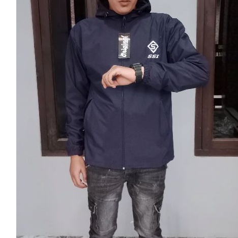 KODE X3A Jaket Parasut Pria dan Wanita Jaket parasut SULTAN SPORT SS1Jaket Parasut running Gowes Pri