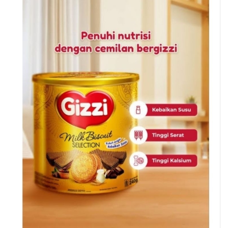 

Gizzi milk biscuit selection 240gr