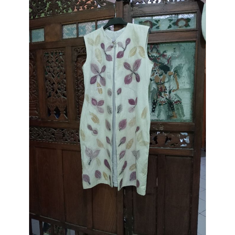 Outer wanita Ecoprint