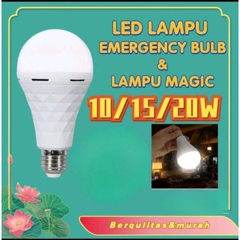 Lampu Emergency Otomatis Nyala Saat Listrik Padam