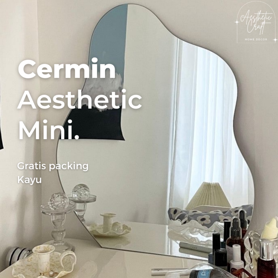Hot Item  COD  Cermin Kaca Mini Dekorasi Dinding Aesthetic