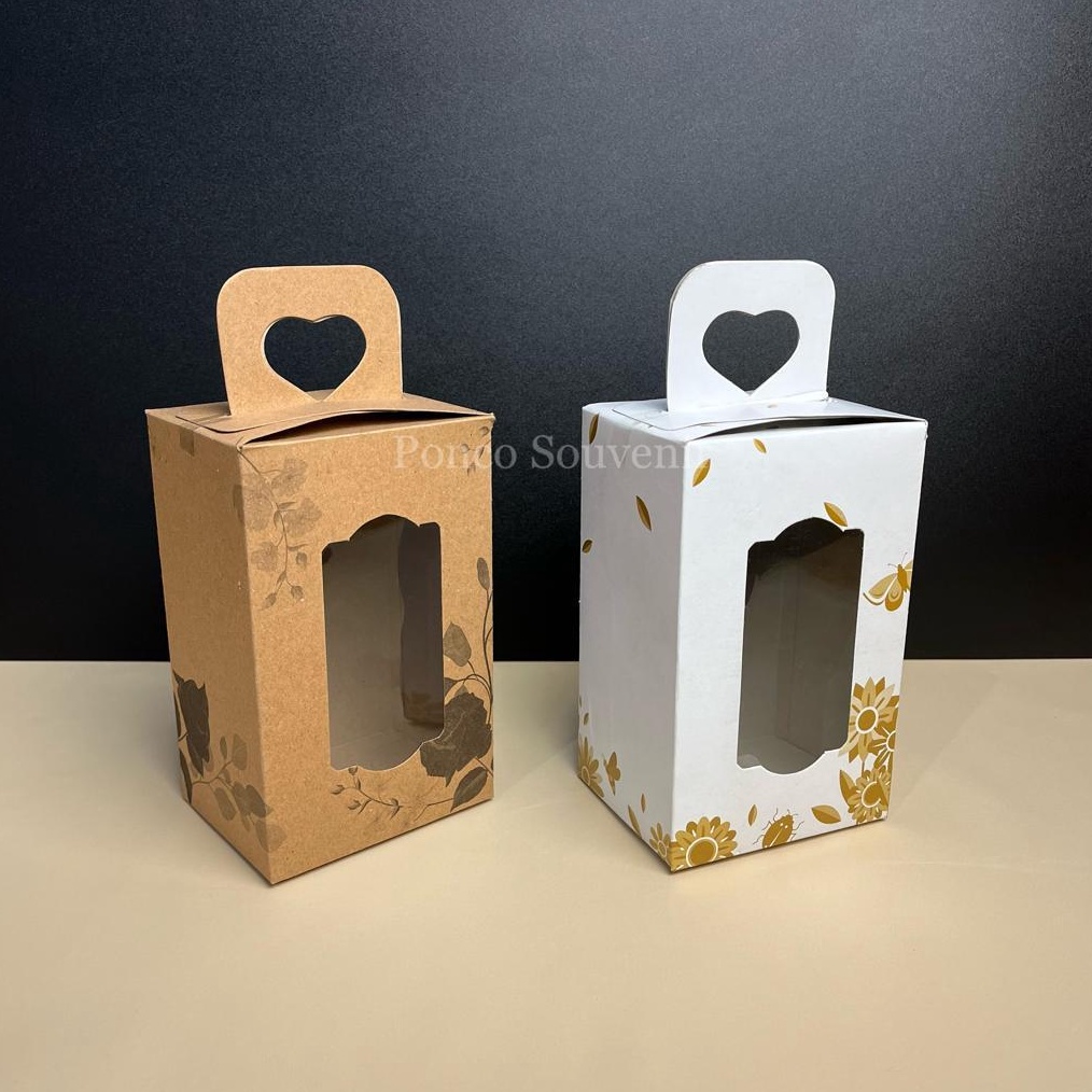 

Termurah 25 Pcs Box Dus Kemasan Gelas Aesthetic Gelas Shell 16 x 1 x 8 Cm