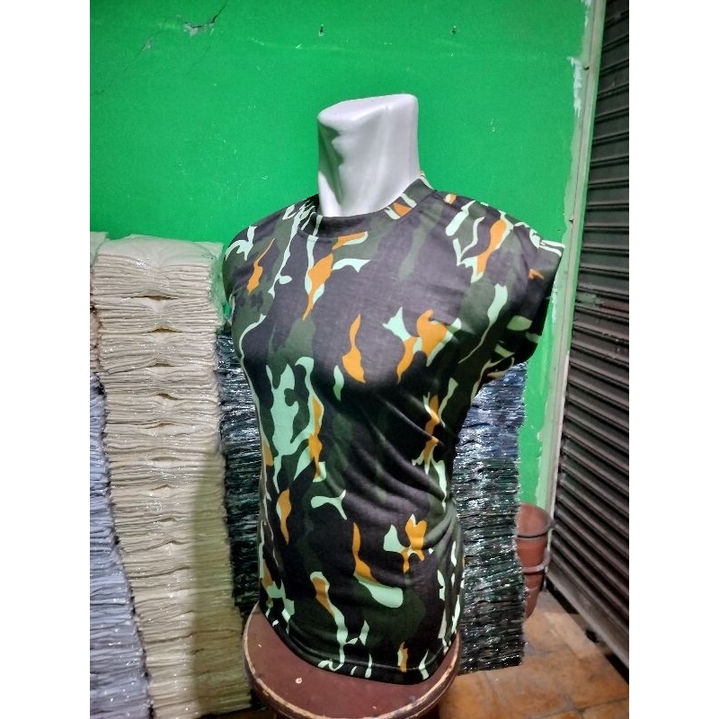 KAOS SINGLET RAMBO LORENG ARMY BRIMOB TNI /KAOS RAMBO LORENG ARMY PRIA ORIGINAL