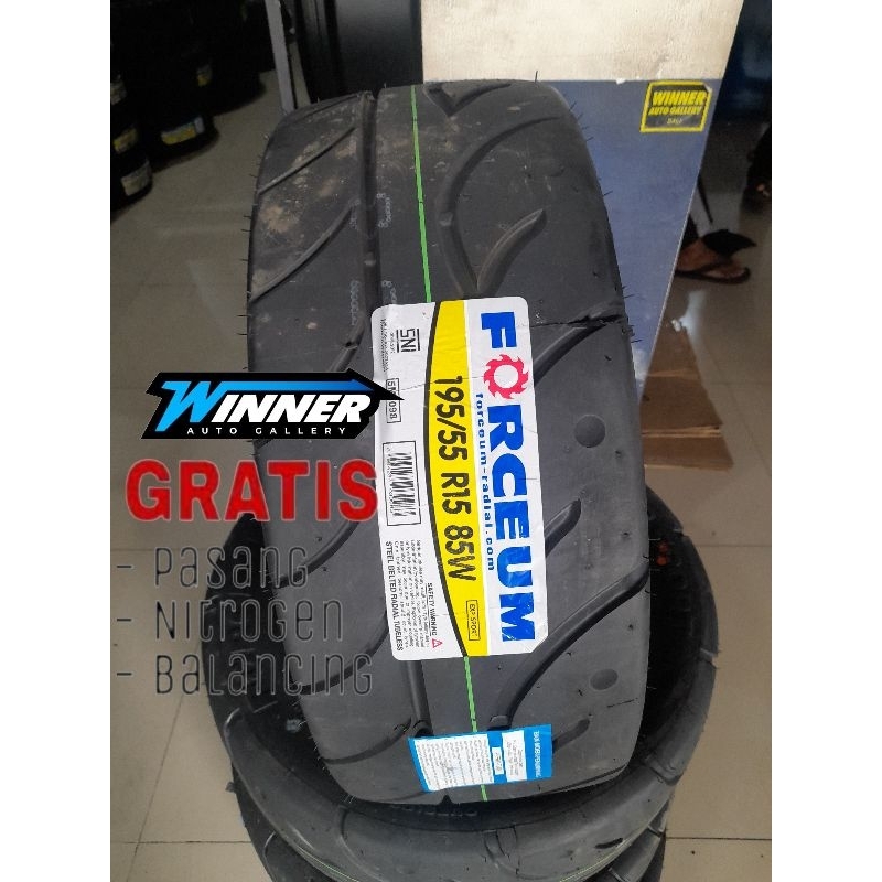 BAN MOBIL SEMI SLICK 195/55 R15 FORCEUM EXP SPORT