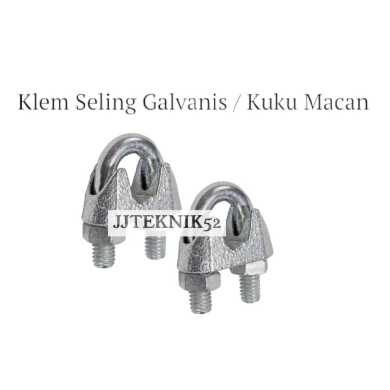KLEM SELING 8MM / KUKU MACAN 8MM / CLAM SLING 8MM