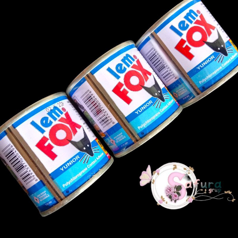 

LEM FOX KALENG / LEM KUNING 70 gr lem serbaguna