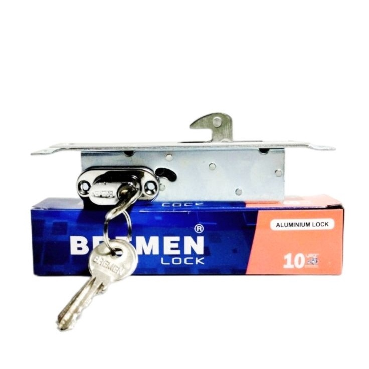 Terlaku Kunci Pintu Kait Sliding BREMEN BR 442384236423 Cylinder 51mm
