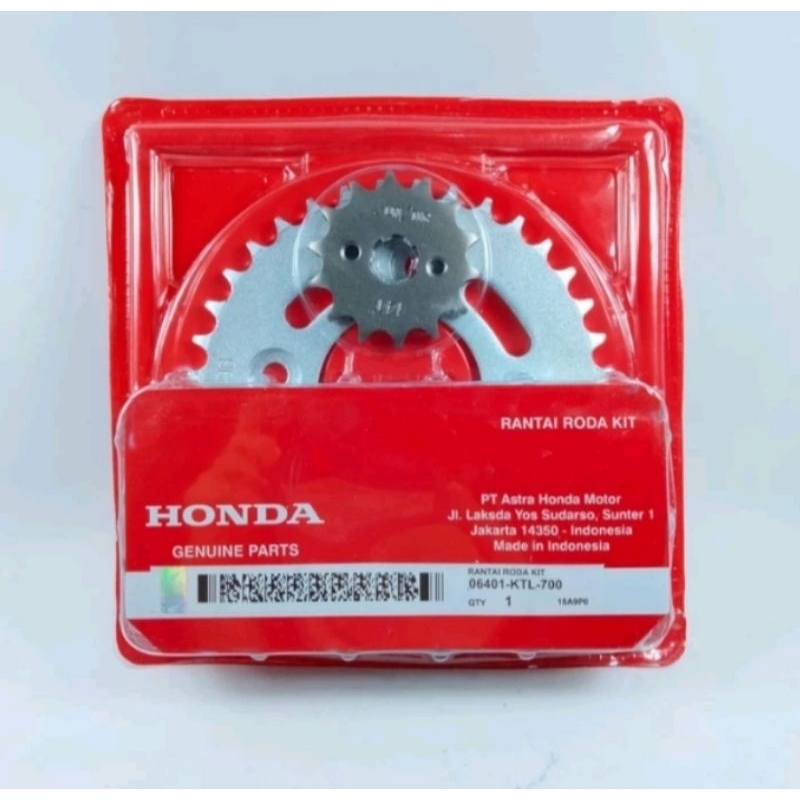 GEAR SET SUPRA FIT, NEW,SUPRA FIT X,REVO LAMA, ORIGINAL.