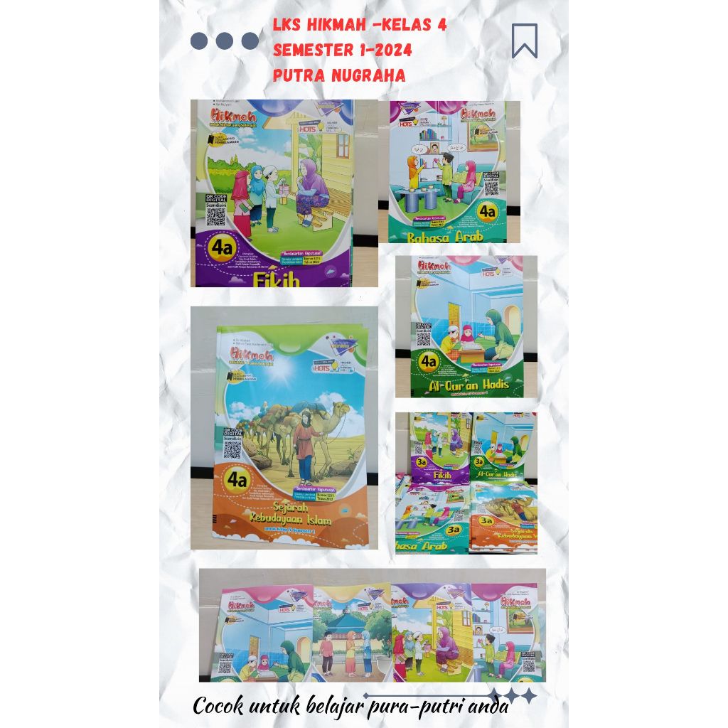 LKS MI HIKMAH KELAS 4A-SEMESTER GANJIL 2024-PUTRA NUGRAHA