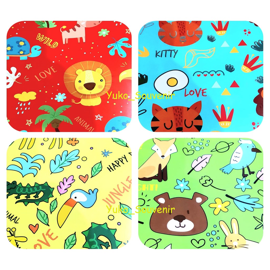 

Kertas Kado Binatang Kertas Kado Anak Lucu Murah Kertas Kado Karakter Glossy