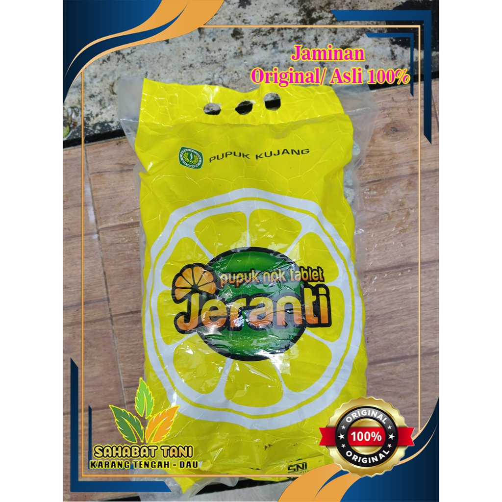 PUPUK TABLET NPK JERANTI 5KG PUPUK KUJANG