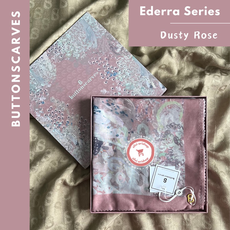 Buttonscarves Ederra Dusty Rose