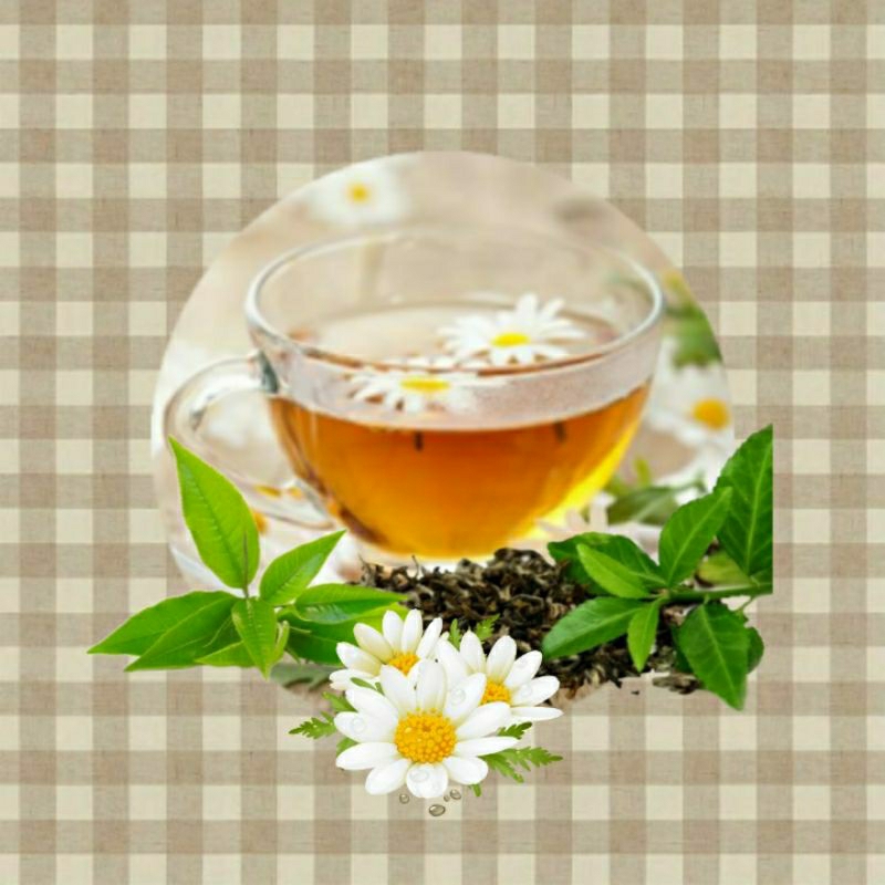 

teh seduh bunga camomile
