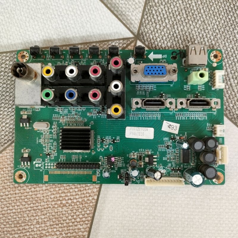 mb ori mainboard led tv Polytron PLD 32D900W PLD32D900W