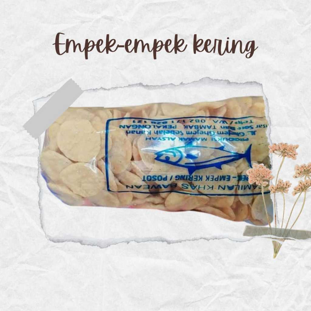 

empek-empek kering khas bawean