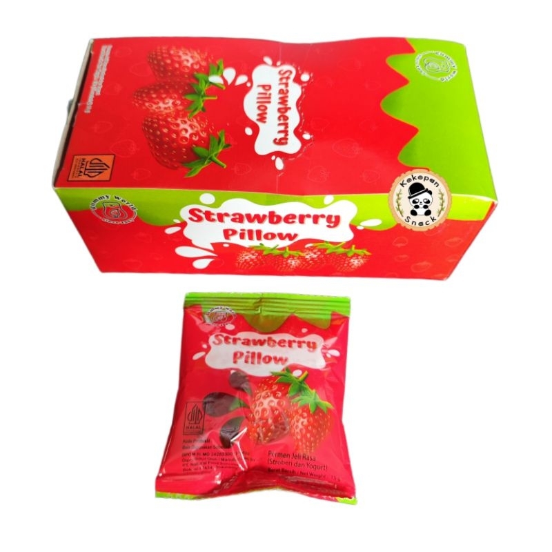 

GW STRAWBERRY PILLOW BOX ISI 12