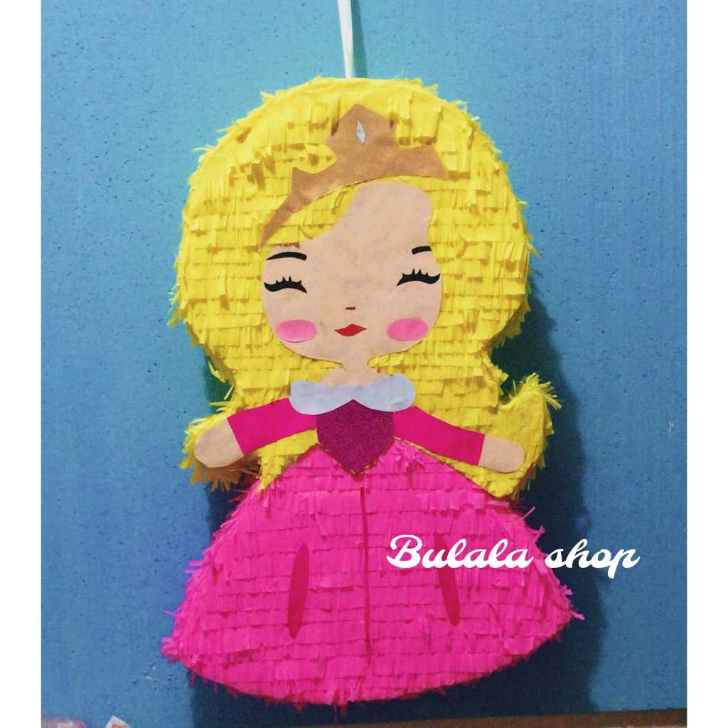 Pinata Pukul/Pinata Tarik Karakter Ulang Tahun Motif Princess Aurora