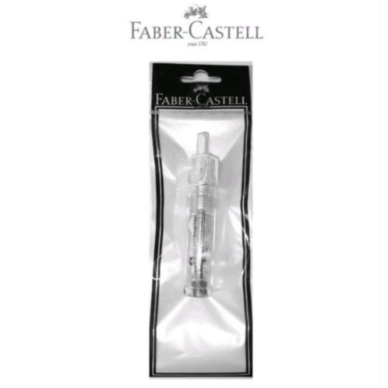 

CASING CORRECTION TAPE QJR506 BARREL TRANSPARENT FABER CASTELL / TEMPAT CORRECTION TAPE QJR506 FABER CASTELL