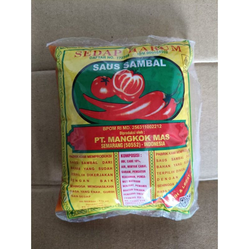 

Saos Cabe Sedap Harum 630 ml