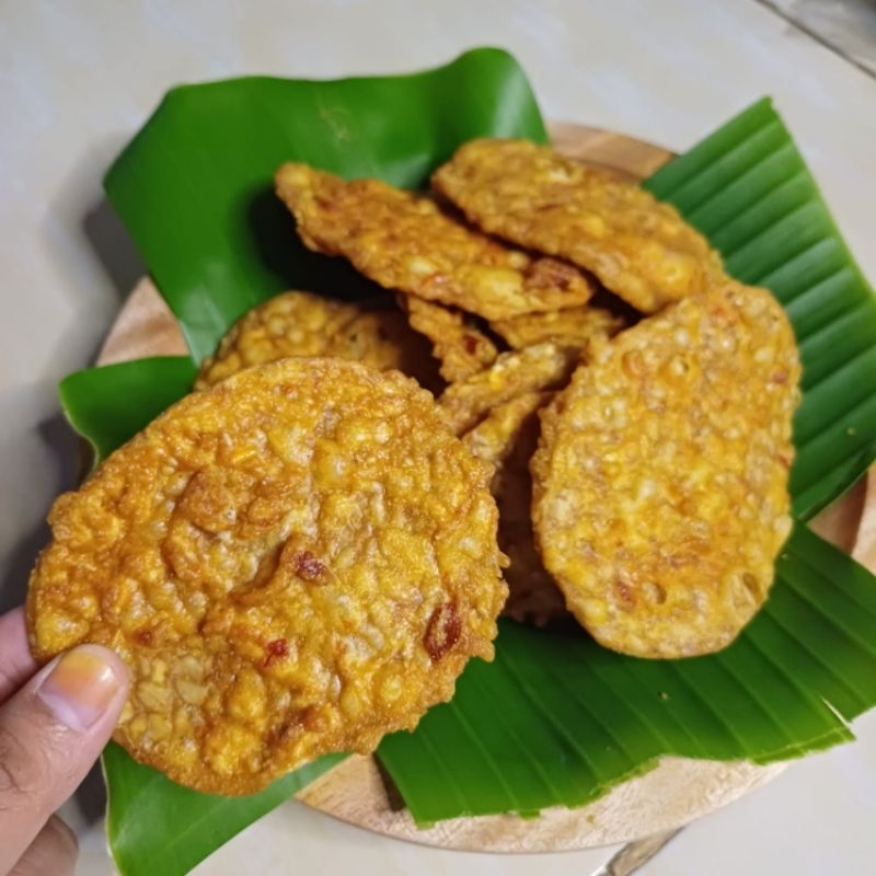

kripik tempe pedas manis khas bandung 500 gram terlaris