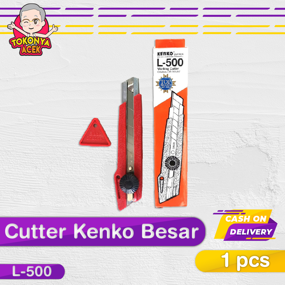 

Pisau Cutter Kenko Besar L-500