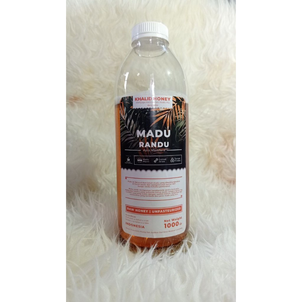 

Khalid Honey Murni Madu Randu 1000Gr Grade A 100% Pure Raw Honey