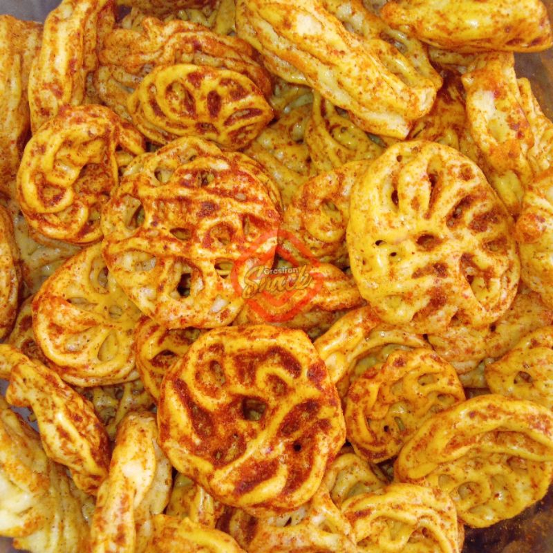 

(100 GRAM) KERUPUK BANTAT PEDAS / KERUPUK SUPER PEDAS / KERUPUK VIRAL