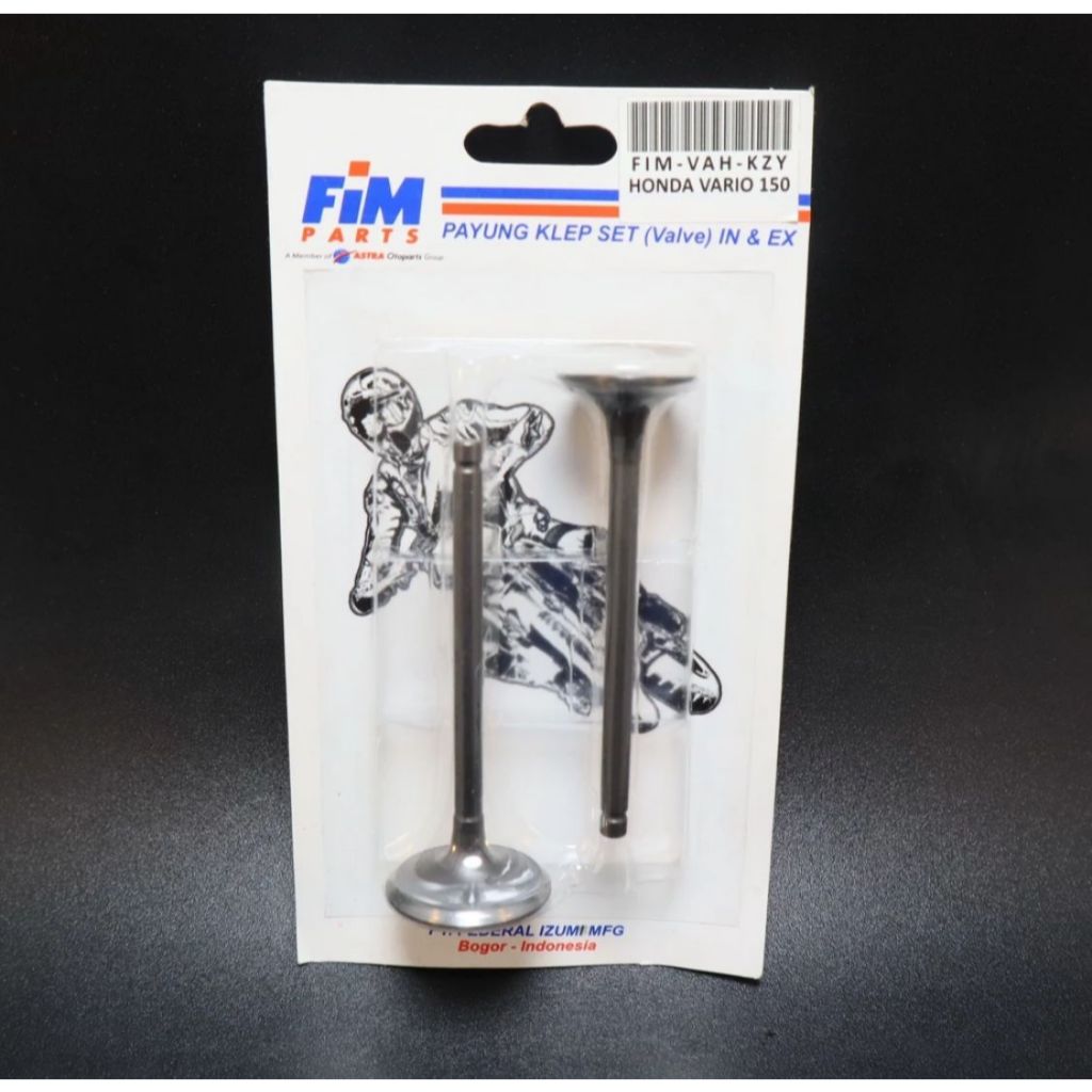 KLEP MOTOR VARIO-150 SET MERK FIM
