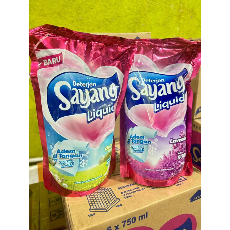 Sayang Detergen Liquid 800ml/Detergen Sayang Cair/Detergen Cair