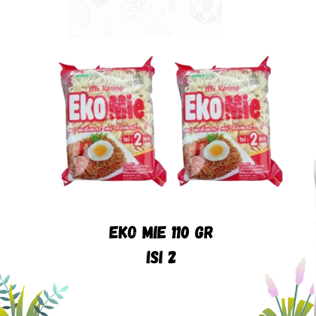 

MI KERING EKO MIE 110gr (PCS)