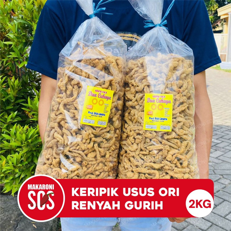 

Usus Crispy 1Bal | Paket Usaha Berat 2KG Usus Crispy Ori Gurih Renyah