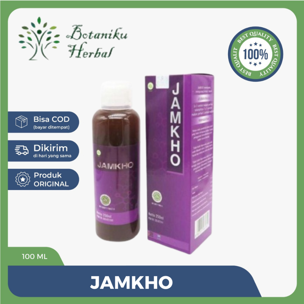 

Jamkho Jamu Herbal Kolesterol Dan Menurunkan Kadar Asam Urat - 100ml