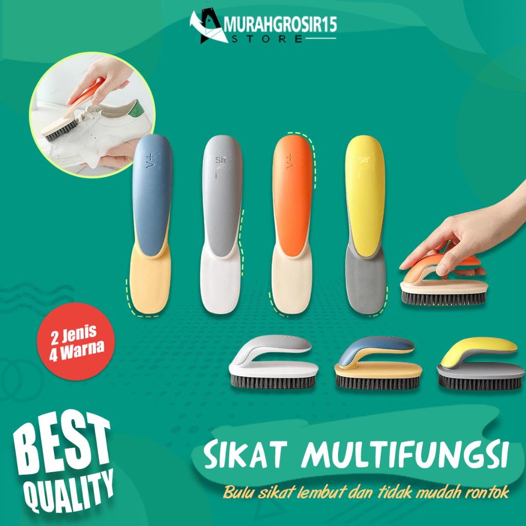 SIKAT SERBAGUNA | SIKAT CUCI BAJU | SIKAT PAKAIAN ISI SABUN | SIKAT DISPENSER SABUN OTOMATIS