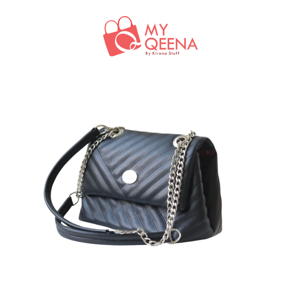 My Qeena by Kirana Stuff Nichole Bag Tas pesta mewah tali rantai bisa sling bag