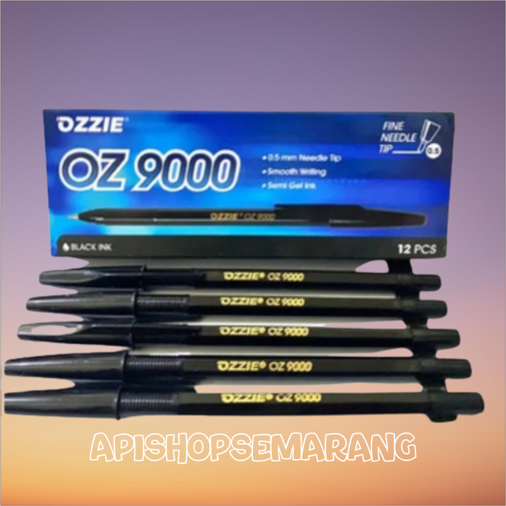 

Pulpen Standard Ozzie OZ 9000 Isi 12 Pcs Premium Murah