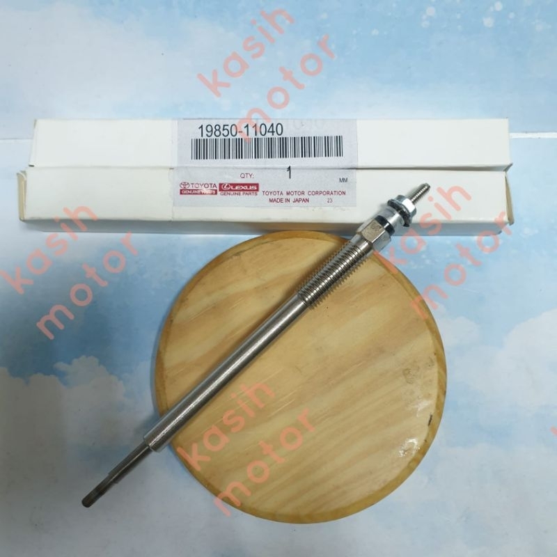 BUSI PEMANAS BUJI PIJAR GLOW PLUG INOVA REBORN 2GD FORTUNER VRZ 2GD HILUX REVO 2GD ORIGINAL JAPAN 1P
