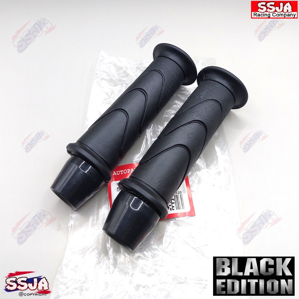 NEW BLACK EDITION Sarung gas original honda + jalu stang chrome model pcx beat scoopy genio revo sup