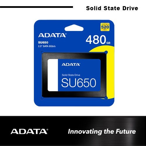 SSD ADATA SU650 480GB - SSD Internal SATA III - Gatotkaca Electronics