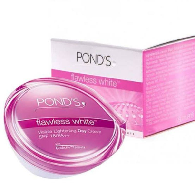 PONDS FLAWLESS WHITE LIGHTENING DAY CREAM 30G - RADIANCE BRIGHTENING DAY CREAM 10G - RADIANCE NIGHT 