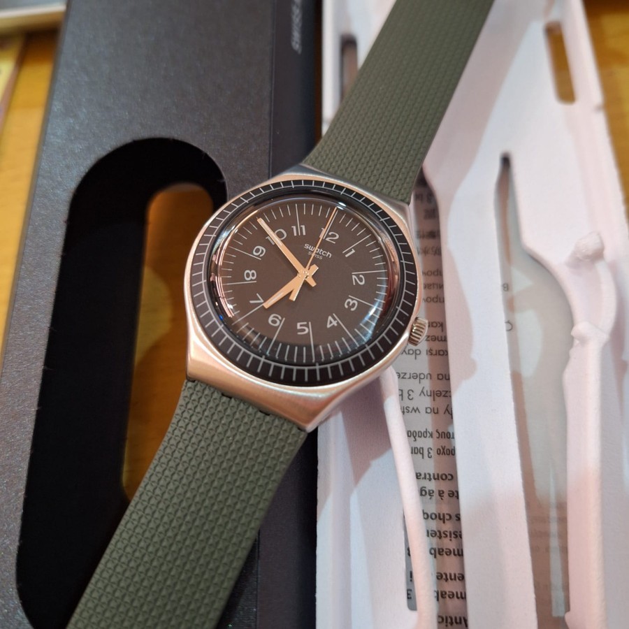 JAM TANGAN PRIA SWATCH YGS133 KAKINUMA ORIGINAL SWISS GARANSI 2THN