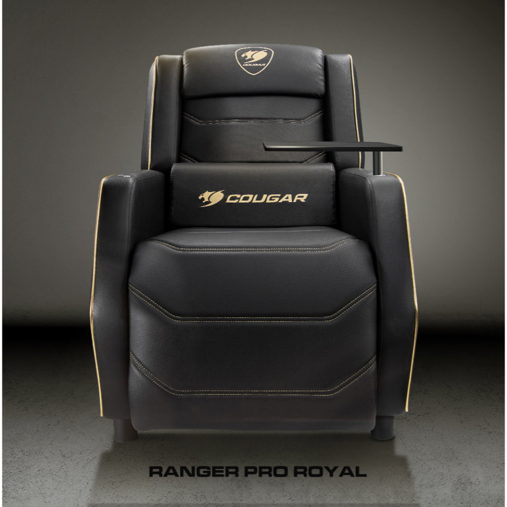 Cougar Ranger PRO Royal - Kursi Gaming Sofa Ergonomis dengan Bantalan Lumbar dan Headrest