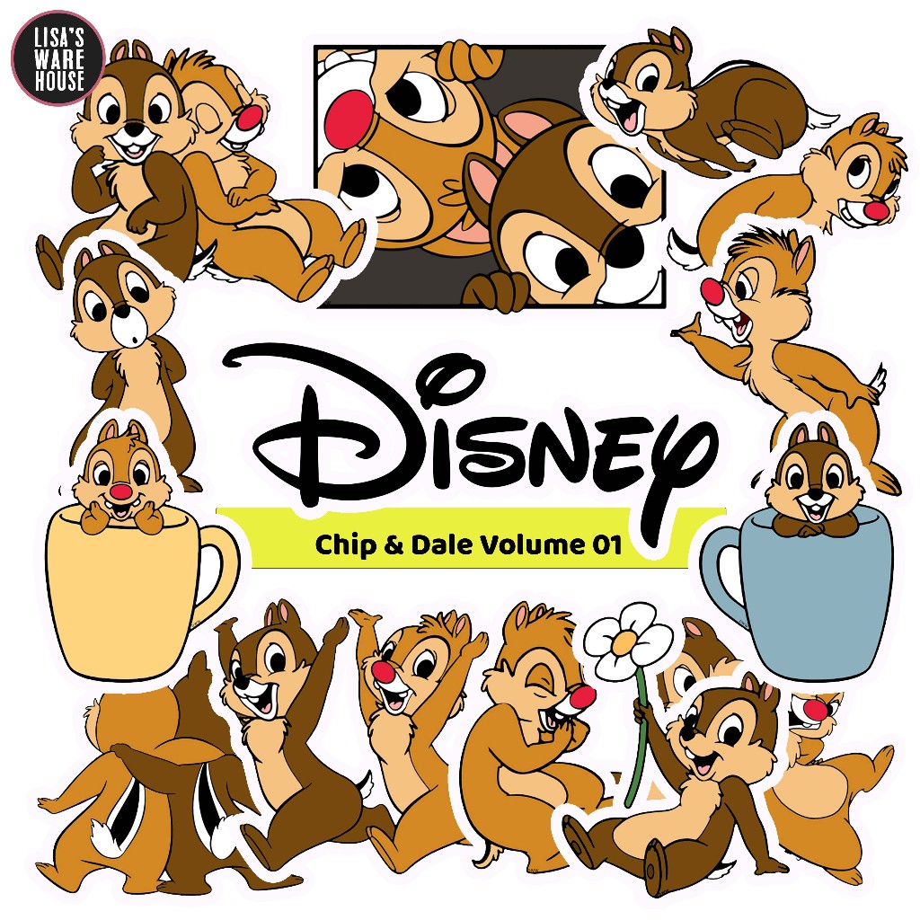 

Sticker Disney Chip & Dale Volume 01