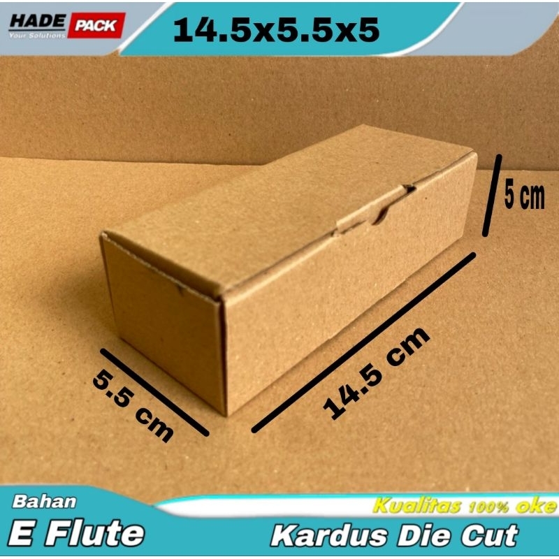 

Kardus uk. 14,5x5,5x5 Cm Kardus Packing Corrugated box Kotak suvenir Box Packing peking paking box pizza e flute Single Wall