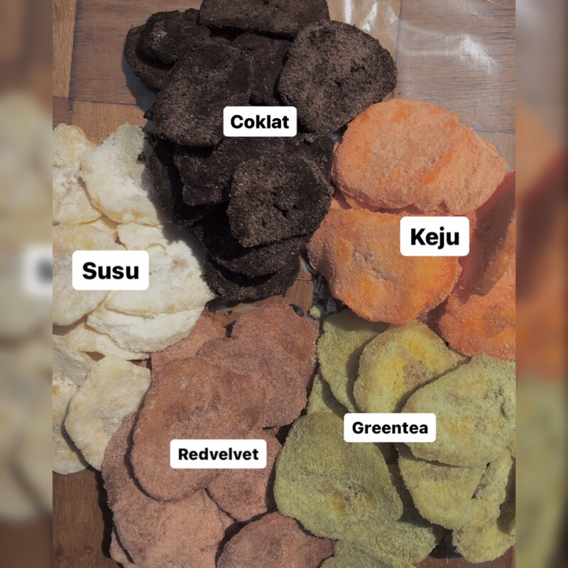 

Keripik pisang coklat 250gr keripik pisang rasa rasa 250gr