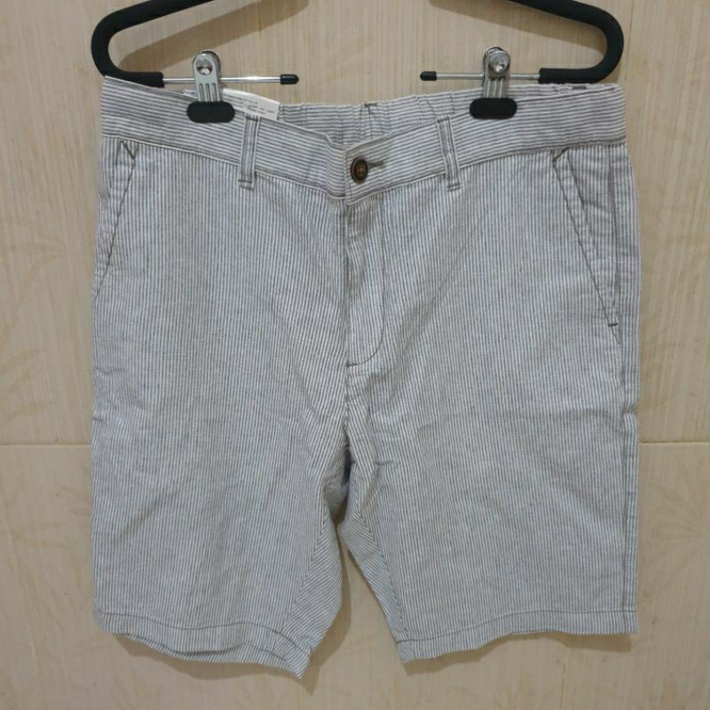 SALE CELANA PENDEK LINEN GIORDANO cowok