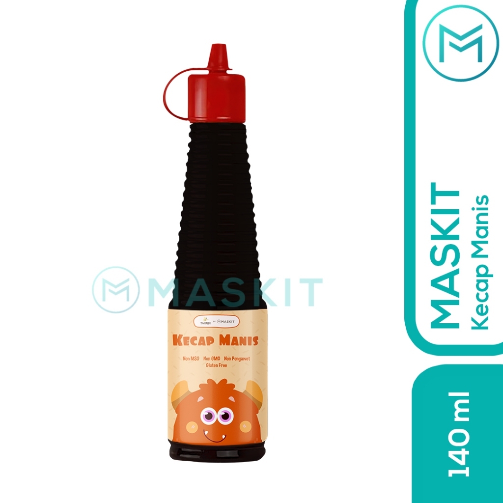 Twinbi Mpasi Saus Tiram Kecap Asin Manis Teriyaki Mpasi Bayi & Anak 130Ml