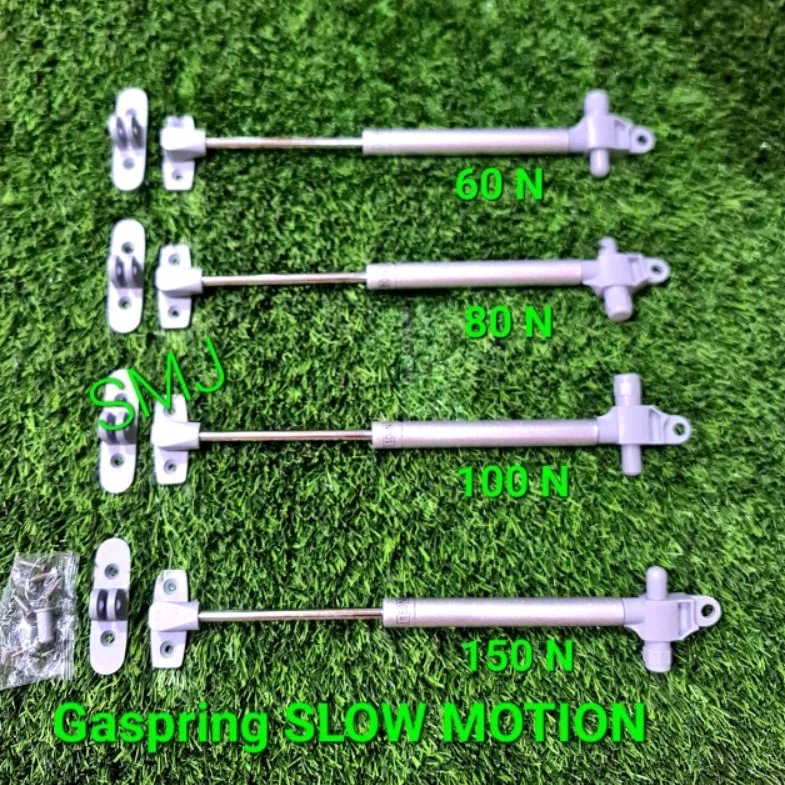 Gaspring MURAH SLOW MOTION 60N, 80N, 100N, 150N , 200N , 250N  (Gas Spring)