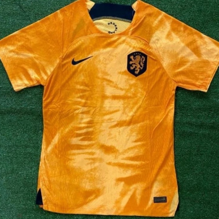 Sentuhan Personal Jersey bola BELANDA home PI Player Issue Heat Dry 222223 Oren PI 2223 Premium Impo