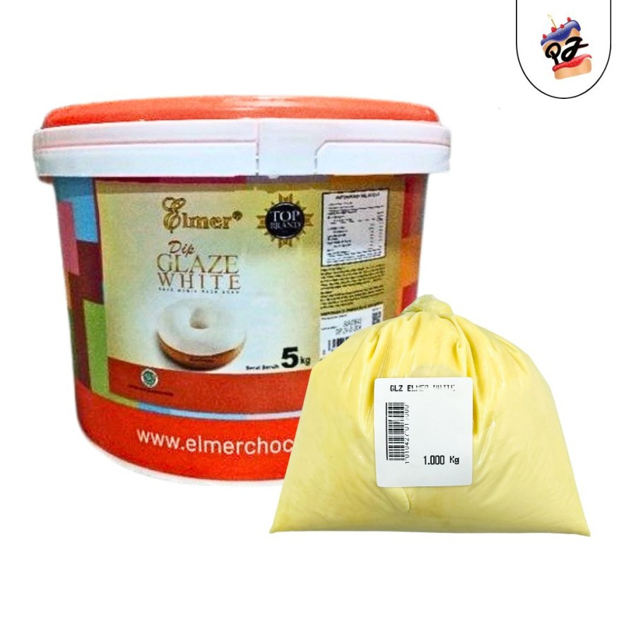 

GLAZE ELMER WHITE KEMASAN CURAH 1 KG